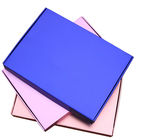 Custom Corrugated Boxes Aircraft box pink shipping box Blue Clothing box