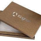 Recycled Paper Gift Boxes Shirt packaging box Brown aircraft box Printing logo