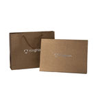Recycled Paper Gift Boxes Shirt packaging box Brown aircraft box Printing logo