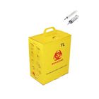 7L Corrugated paper Hospital Disposal Syringe Needle Sharp Container Medica safety box​