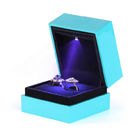 Custom Logo Printing Ring Gift Box , Personalized Paper Box For Ring Display