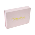 Pink Foldable Gift Box With Custom Logo Printing