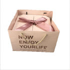 Recyclable Delicate Perfume Gift   Paper Packaging Boxes With Portable Paper Bag