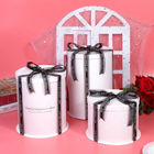 Personalized Design Paper Sweet Box 6 8 Inch Big Tall With Ribbon