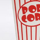 Disposable Personalized Popcorn Bucket , Custom Printed Paper Popcorn Buckets