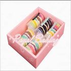 Food Grade Pastry Packaging Boxes , Disposable Cardboard Pastry Boxes