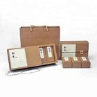 Kraft Paper Dessert Gift Boxes , Custom Dessert Boxes Recyclable Material