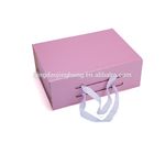 High Weight Flat Integrated Apparel Packaging Boxes , 6 Coloured Packaging Boxes