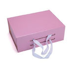 Custom Logo Printed Cardboard Boxes , Corrugated Packaging Box With Handles