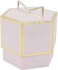Birthdays Hexagonal Paperboard Recycled Paper Gift Boxes