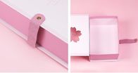 Pink Jewelry Embossed Recycled Paper Gift Boxes