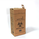 3 layers Kraft Paper CMKY Printing 5L Biohazard Waste Box Sharps box safety box
