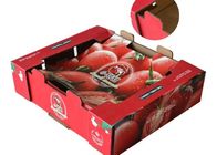 Custom Wholesale Recycle Material Tomato Packing Boxes Fruit Corrugated Boxes