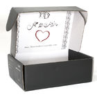 Flocking 450gsm Recycled Cardboard Corrugated Paper Box