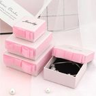 Recycled Paper Jewelry Packaging Box With Ribbon Inner Support