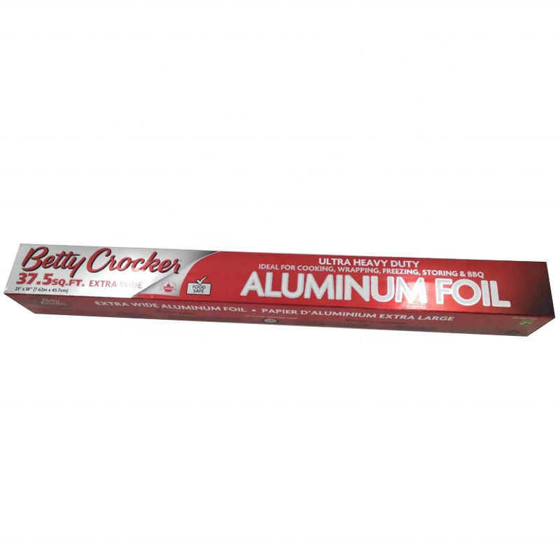 Recyclable Eco Friendly Food Packaging Aluminum Foil Wrap Custom Logo