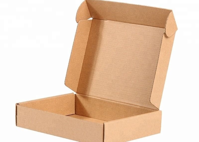 Custom Corrugated Boxes Aircraft box Brown shipping box Clothing Mail box