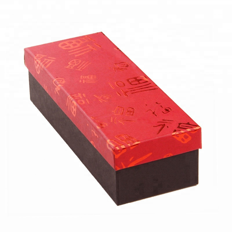 Red Beautiful New Year Gift Box Custom Size