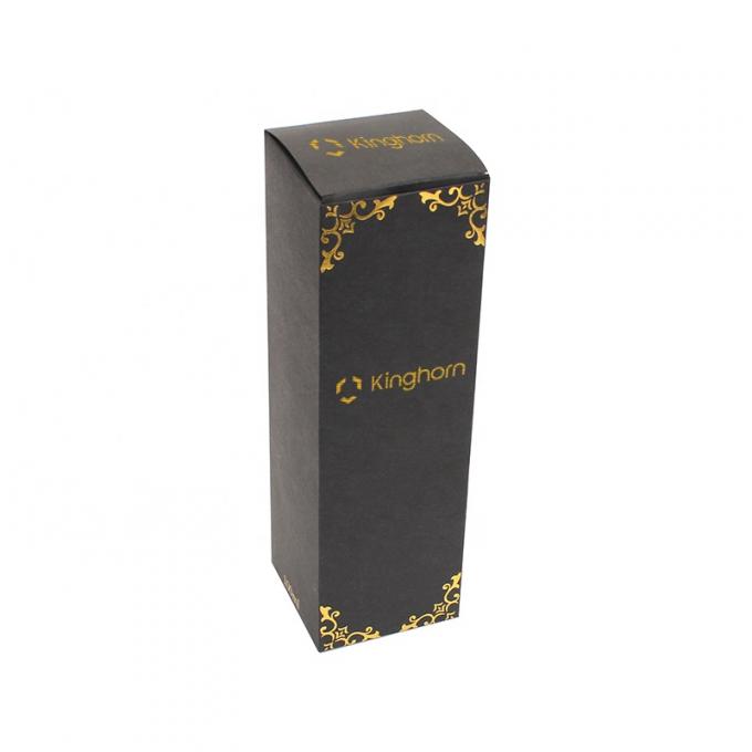 Luxury Hot Stamping Perfume Packaging Boxes For Aromatherapy Bottle