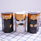 Custom logo Eco Friendly Food Packaging Popcorn box cylinder box Cartoon style