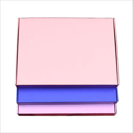 Custom Corrugated Boxes Aircraft box pink shipping box Blue Clothing box