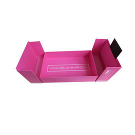 Premium Luxury Magnetic Hair Extension Packaging Box CE FSC Approval