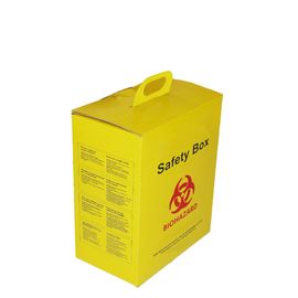 7L Corrugated paper Hospital Disposal Syringe Needle Sharp Container Medica safety box​