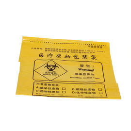 Biohazardous Disposal Plastic Medical Trash Bags With Large Capacity