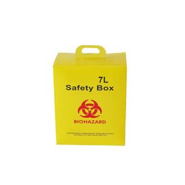 7L Hospital Medical Sharps Box For Recycling Waste Syringe Needle