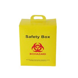 7L Hospital Medical Sharps Box For Recycling Waste Syringe Needle