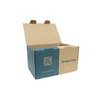 Custom logo color printing corrugated box packaging performance is stable and foldable