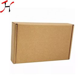 Recyclable Material Kraft Mailer Boxes , Logo Printed Corrugated Box