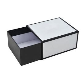 Customized Shoe Gift Packaging Drawer Box Square Shape Recycled Materials