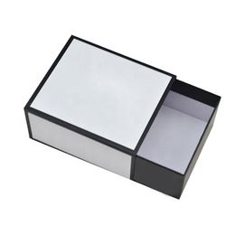 Customized Shoe Gift Packaging Drawer Box Square Shape Recycled Materials