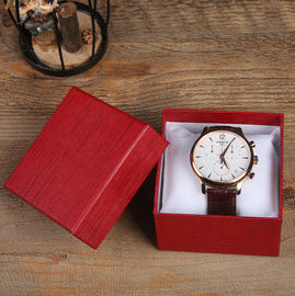 Recyclable wholesale Men Guest Watches customized logo cardboard paper gift box for watch