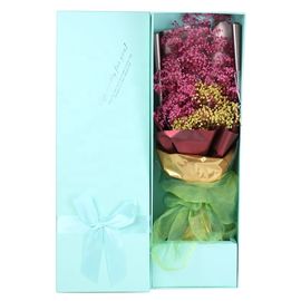 Handmade Elegant Flower Packaging Boxes Recycled Cardpaper Material