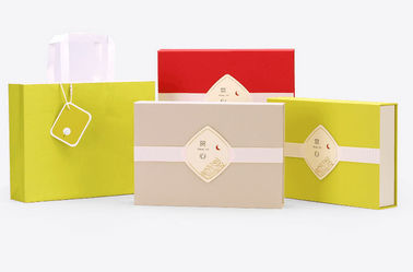 Multi Shape Choices Luxury Paper Gift Box With BSCI BV CE Certification