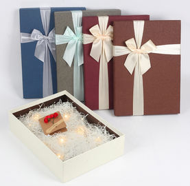 Handmade Ribbon Tie Gift Box Cardboard Paper Material 70X41X66 Cm