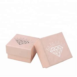 Red Cardboard Jewelry Gift Boxes With Careful And Strict QC Procedure