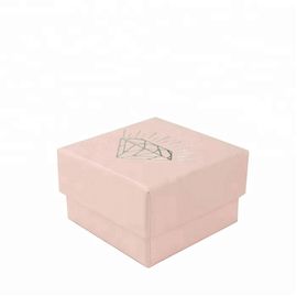 Red Cardboard Jewelry Gift Boxes With Careful And Strict QC Procedure