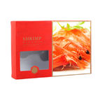 Custom Logo Seafood Shipping Boxes Food Grade Corrugated Paper Material