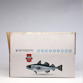 Corrugated Board Paper Eco Friendly Food Packaging For Frozen Food