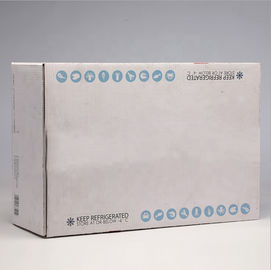 Corrugated Board Paper Eco Friendly Food Packaging For Frozen Food