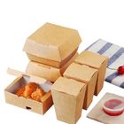 Biodegradable Clamshell Containers , Environment Friendly Packaging For Food