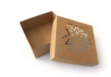 Paperboard Christmas Cookie Gift Boxes , Custom Holiday Cookie Gift Boxes