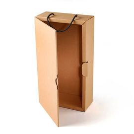 Luxury Cardboard Wine Box , Cardboard Boxes For Wine Bottles Gift Packing