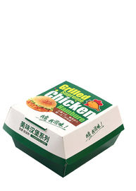 Cardpaper Fast Food Packaging For Hamburger