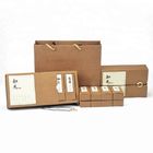 Kraft Paper Dessert Gift Boxes , Custom Dessert Boxes Recyclable Material