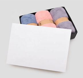 Towel Packaging Custom Clothing Boxes With CMYK 4 Color Offset Printing