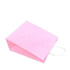 Customized Color Shopping Paper Gift Bags With Handles 15X8X21 Cm